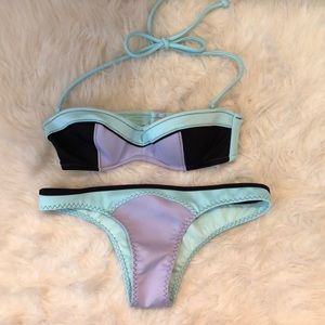 Color Blocked Bikini